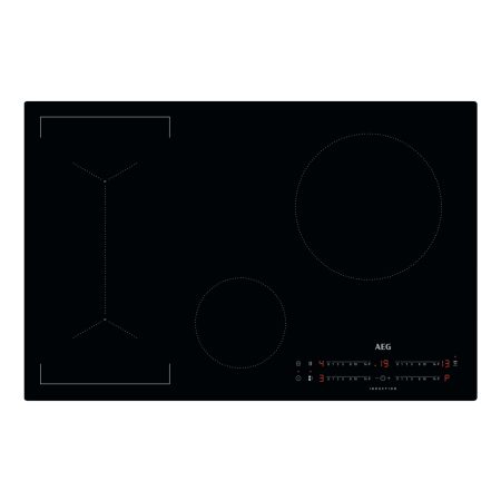 Aeg Ikb84443Ib Piano Cottura A Induzione 77 Cm 4 Zone Cottura Funzione Bridge Nero