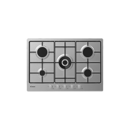 Candy Cel7P4Wx Piano Cottura Da Incasso 75Cm 5 Fuochi A Gas Inox - Promo