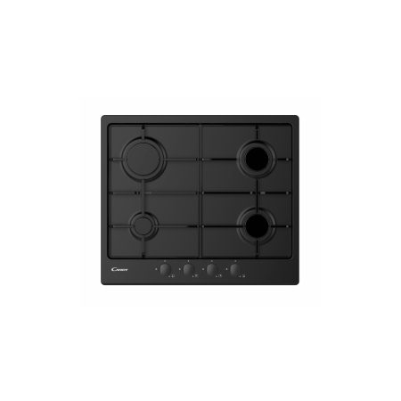 Candy Chw6Brbb Piano Cottura Da Incasso 60Cm 4 Fuochi A Gas Colore Nero - Promo