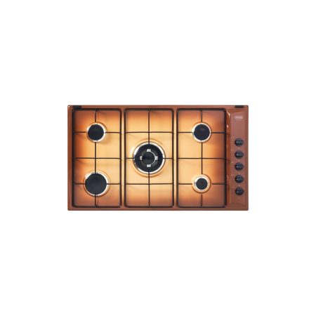 De Longhi Ytf59Dd Piano Cottura 90Cm 5 Fuochi Gas Terra Di Francia -Ytf 59 Dd