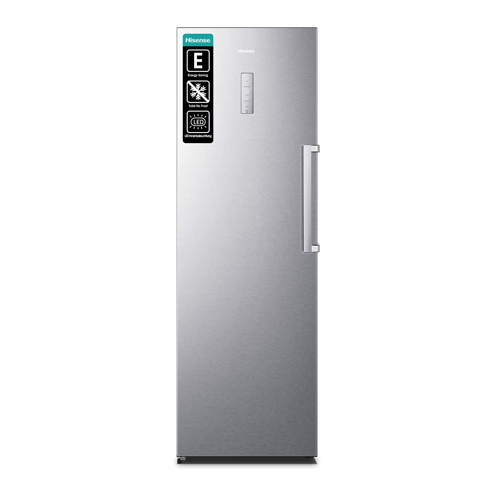 Hisense Fv354N4Bie Congelatore Verticale Libera Installazione 260Lt No Frost 5 Ripiani Classe E Colore Argento - Promo