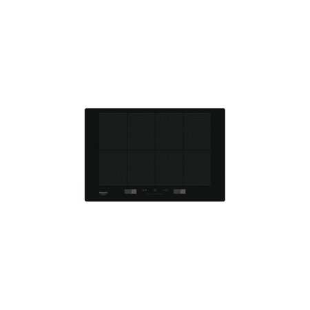 Hotpoint Acph 778 C/Ne Piano Cottura A Induzione 77Cm 8 Zone Di Cottura Nero