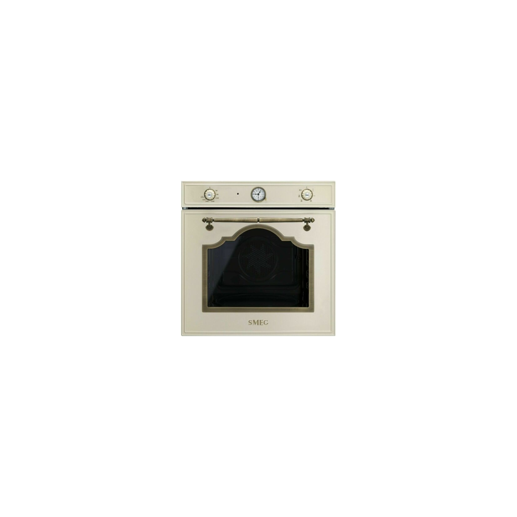 Smeg Sf700Po Serie Cortina Forno Da Incasso Elettrico Ventilato 70 Lt 6 Funzioni Classe A Colore Panna